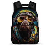 TPISLI Mochila ToroPerro Francés Escolar Para Niños 16 Años Mochila Escolar Animal Perro Secundaria Para Estudiantes Adolescentes Duradera Resistente Grande Niña