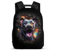 TPISLI Mochila ToroPerro Francés Para Niños Y Niñas, Mochilas Escolar Con Animal Perro Niño De Primaria De 8 A 13 Años, Mochila Infantil Ligera Para Escuela Viajes, Mochilas Colegio