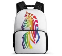 TPISLI Mochila Zebra Escolares Niños Adolescentes, Mochila Estampado Animal Escolar Chico Grandes, Mochilas Informal Primaria Y Secundaria Para 9 10-17 Años