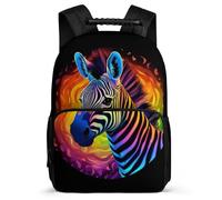 TPISLI Mochila Zebra Escuela Primaria Niña, Mochilas Escuela Secundaria Niño, Mochila Animal 3D Infantil Casual, Mochilas Portatil 16