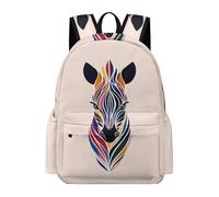 TPISLI Mochila Zebra Motif. Instituto para Adolescentes, Mochilas Escolares Juveniles 7 A 13 Años con Animal Zebra, Mochilas Grande para Viagem & Escola