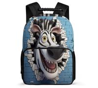 TPISLI Mochila Zebra Para Infantil Niña, Mochila Escolar Con Animal 3D Niño De Secundaria, Mochilas Tipo Casual Chicas Para El Colegio, Viajes Y Compras