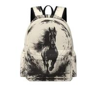 TPISLI Mochilas Caballo Escolares,Mochila Animal Caballo Escolar Adolescente Mochilas Caballo Colegio Ligera Mochila Instituto De Casual Backpack Para Escolar Viaje