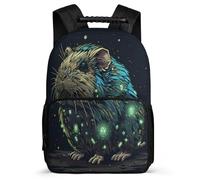 TPISLI Mochilas Conejillo de Indias Escolares Niña Mochila Pequeño Animal Bonito Colegio Niño 10-18 Años, Mochilas Portatil 16 Pulgadas Para Chicos, Mochila Instituto Casual De Moda