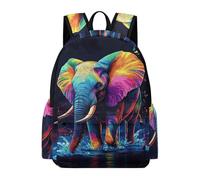 TPISLI Mochilas Cute Elephant Design Escolares Adolescentes, Mochila Instituto Chica con Animal, Mochila Colegio ESO Per Niñas 8 A 15 Años, Mochilas Tipo Casual Juveniles