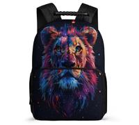 TPISLI Mochilas Escolar, Mochila El Rey León École Primaire, Mochilas Escolares Adolescentes, Mochila Estampado Animal Mujer Casual Portatil 16