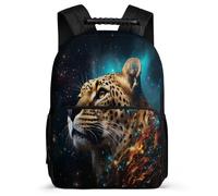 TPISLI Mochilas Escolares Guepardo Adolescentes Mochila Colegio Niño 12-18 Años, Mochila Animal Leopardooooo Portatil 16 Pulgadas Para Chicos, Mochilas Instituto Casual De Moda