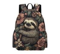 TPISLI Mochilas Escolares Niño, Mochila Cute Sloth Infantil, Mochilas Animal Print Colegio Primaria para Niña de 7 A 12 Años, Mochila para El Colegio, Viajes Y Compras