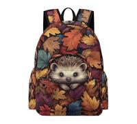 TPISLI Mochilas Escolares Niño, Mochila Hedgehog Infantil, Mochilas Cute Little Animal Colegio Primaria para Niña de 7 A 12 Años, Mochila para El Colegio, Viajes Y Compras