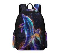 TPISLI Mochilas Escolares Whale Adolescentes - Mochila Sea Creature Print Colegio Niño 7-13 Años, Mochila Portatil para Chicos, Mochilas Instituto Casual de Moda
