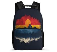 TPISLI Mochilas Estilo de Bandera Alemana Escolares Niña 9 11 13 Años Mochila Escolar De Para Niños,Mochila Escolar Para Chicos Y Chicas