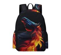 TPISLI Mochilas Horse Escolares Adolescentes, Mochila Instituto Chica con Animal Horse, Mochila Colegio ESO Per Niñas 8 A 15 Años, Mochilas Tipo Casual Juveniles
