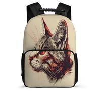 TPISLI Mochilas Infantiles Con Gatito Para La Escuela, Mochilas Gato Para Niños, Adolescentes, Niños, Mochila De Moda, Mochila De Viaje, Bolsa Laptop