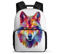 TPISLI Mochilas Infantiles Con Lobo Para La Escuela, Mochilas Animal Lobo Para Niños, Adolescentes, Niños, Mochila De Moda, Mochila De Viaje, Bolsa Laptop