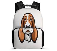 TPISLI Mochilas Infantiles Con Perro Sabueso Baquito Para La Escuela, Mochilas Cachorro Animal Para Niños, Adolescentes, Niños, Mochila De Moda, Mochila De Viaje, Bolsa Laptop
