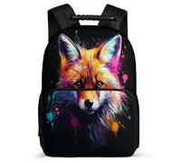 TPISLI Mochilas Infantiles Con Zorro Para La Escuela, Mochilas Animal Para Niños, Adolescentes, Niños, Mochila De Moda, Mochila De Viaje, Bolsa Laptop