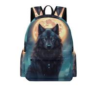 TPISLI Mochilas Lobo Escolares,Mochila Animaleses Lobo Escolar Adolescente Mochilas Lobo Colegio Ligera Mochila Instituto De Casual Backpack Para Escolar Viaje