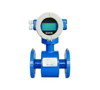 TPKMVGAP Caudalímetro electromagnético anticorrosión con Sensor Integrado en tuberías LCD Inteligente for residuos líquidos ácidos y Bases(DN65)