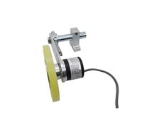 TPKMVGAP Dispositivo de medición de Longitud GHW38, codificador rotatorio de Salida de pulsos con Circunferencia de 200 mm/300 mm, perímetro de Rueda Antideslizante de 200-300 mm(200ppr,PNP Output)