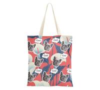 tplaotee Avatares personalizados para mascotas, bolsas de lona a granel para amigos, lirio liso, cala, flores rojas