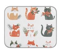 tplaotee Cama de verano para mascotas personalizada noruega para gatos, color blanco, manta de refrigeración para mascotas, para gatos, gatitos, al aire libre, cama no eléctrica, fria para perro, M