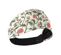 tplaotee Chile Copihue Beauty Summer Flowers - Diadema gruesa antideslizante para mujer, para correr, entrenar, voleibol, fútbol