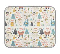 tplaotee Safari Winter Christmas Animal Summer Keep Dogs Cool in Summer - Almohadillas autoenfriables para perros para perros que duermen acogedor, cámaras no eléctricas, frias para perros, talla M