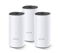 TPLINK TP-Link Deco M4 3-Pack Wi-Fi Mesh rápido y estable en toda tu casa, con fácil configuración y gestión a través de la app Deco