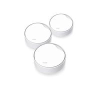 TPLINK TP Link Deco X50 PoE Pack 3 WiFi 6 Mesh AX3000 Pack de 3 unidades Mesh WiFi 6 AX3000 con PoE, puertos de 2,5 Gbps e instalación flexible en el techo,