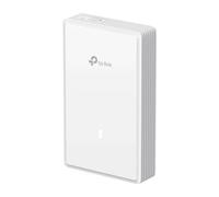 TPLINK TP-Link EAP725-Wall Punto de acceso mural Wifi 7 de triple velocidad con puertos Ethernet 2,5G, PoE y gestión centralizada, ideal para un alto