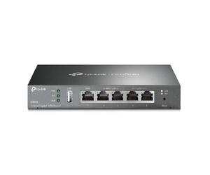 TPLINK TP-Link Omada ER605 V2.6 - Enrutador - conmutador de 4 puertos - GigE - puertos WAN: 3 Conectividad segura y de alto rendimiento para satisfacer sus