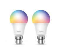 TPLINK TP Link Tapo L530B 2-Pack Bombilla Inteligente Bombilla multicolor Wi-Fi inteligente con control por app, comandos de voz, temporizadores y