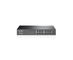 TPLINK TP-Link TL-SG1016DE Switch 16 puertos Conmutador Gigabit de 16 puertos con VLAN, QoS, prevención de bucles y gestión inteligente