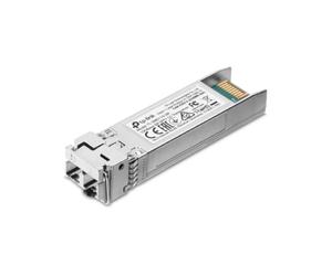 TPLINK TP-Link TL-SM5110-SR transceptor LC10G Base-SR SFP+ Transceptor que permite conexiones Ethernet 10G full dúplex hasta 300 m en fibra multimodo.