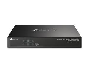 TPLINK TP-Link VIGI NVR1008H-8MP Seguridad avanzada para tu red con imágenes nítidas en 4K y hasta 10 TB de capacidad de almacenamiento.