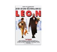 TPLLPK Leon The Professional - Póster decorativo de película sobre lienzo para pared e impresión artística moderna para dormitorio familiar, 20 x 30 cm