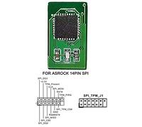 TPM 2.0 Módulo de seguridad de cifrado con tarjeta remota compatible con la versión 2.0 12 14 20-1pin placa base pin multimarca 18 soporte