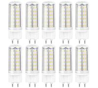 TPMAFF Bombillas LED G12, G12 Bi-Pin Base Corn Light Bulb, 10 Watt (equivalente a halógeno de 100 W) 850LM Ángulo de haz de 360 °, 3000K 4000K 6000K Regulable AC 110V ~ 240V (paquete de 10)