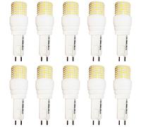 TPMAFF G12 Bombilla LED 25 W 4000 lúmenes G12 Fuente de luz G12 Bi-Pin Base LED Bombilla de maíz (Equivalente a halógeno de 250 W) CA 100 V-277 V, no Regulable (Paquete de 10)