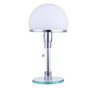 TPMAFF Lámparas de escritorio de metal Simplicity, lámpara de mesa de adorno, lámpara de estudio de escritorio, lámpara de mesa de vidrio blanco, luz de escritorio de lectura de escultura para oficina