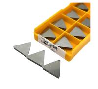 TPMN160308 15TF - Hoja giratoria indexable de metal, 10 unidades, herramienta para torno de metal de aleación dura para fresado y torneado para el procesamiento de acero inoxidable