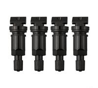 TPMS - Kit de reparación de vástago de válvula compatible con la serie 2 3 para X1 X2 X3, paquete de 4 válvulas de sensor de presión de neumáticos de acero inoxidable para SE57772 SE55907 4043