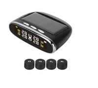 Tpms Sistema de monitoreo presión neumáticos for automóviles con energía Solar, comprobador, Herramientas diagnóstico, Kit Alarma, Accesorios automotrices Digitales(External Sensor)