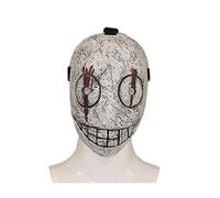 TPone Dead by Daylight Legion Frank - Máscara de cosplay para Halloween, sonrisa aterradora (gris)