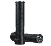 TPR Rubber Based Silicone Bicycle Grips for Mountain Trekking Road Bikes Lockable antideslizante Ergonomic Handlebar Grip Set (negro)