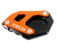 TPSCUN Almohadilla de placa soporte extensión lateral pie CNC for motocicleta Compatible con 901 2021 2022