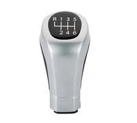 TPSOBRU Palanca Cambios Coche para Serie 1 3 para E81 para E82 para E87 para E88 5/6 Perilla Cambio Velocidad Interior Coche Cubierta Perilla Palanca(6 Speed)