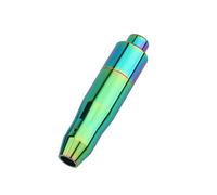 TPSOBRU Perilla Cambio Marchas Coche Perilla Cambio Automática Botón Pulsador Metal Automóvil Manija Palanca Cambios Aluminio Cabezal Larga Mayoría Transmisiones(145mm colorful)