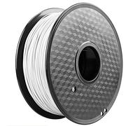TPU Filament 1.75mm, 3D Printer Filament 1kg, for 3D Printer and 3D Pen-White(White)