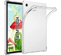 TPU Funda para Lenovo Tab M11 11" 2024 (TB330FU), con Cuatro Esquinas Reforzadas, Anti-Choques, Ultra Delgado, Ultra Cristal Claro Flexible Silicona Carcasa